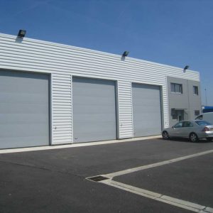 Chantier d'un client et goudronnage