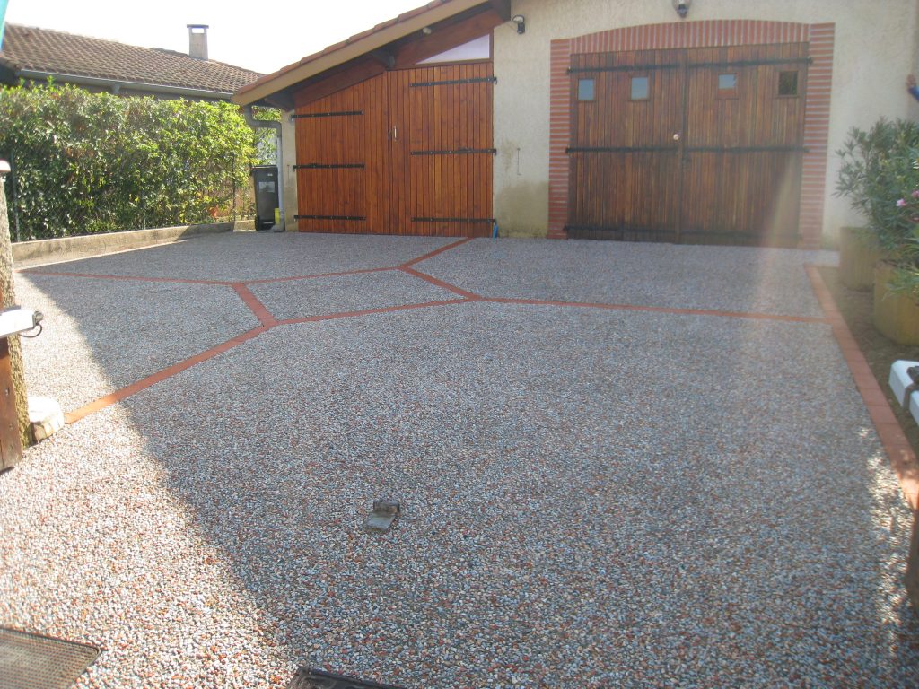 Terrassement Colomiers chez un client